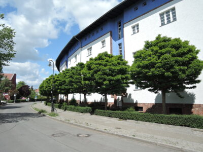 Lowise-Reuter-Ring, wiederhergestellter Vorgartenbereich, 2020 © Katrin Lesser