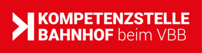 Logo der Kompetenzstelle Bahnhof beim VBB