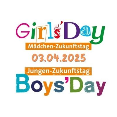 Veranstaltung: Girls' und Boys' Day - Zukunftstag 2025 Do 03. 04. 2025