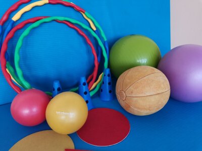 Sportgeräte für den Kindersport