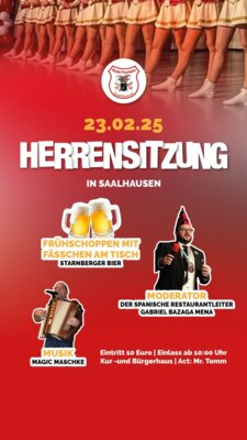 Herrensitzung