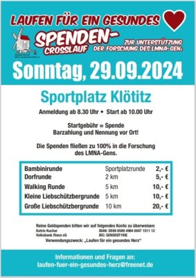 Laufen für ein gesundes Herz