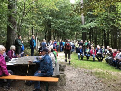 FGV-Fichtelberg-Neubau - Andacht an der Naabquelle (Bild vergrößern)