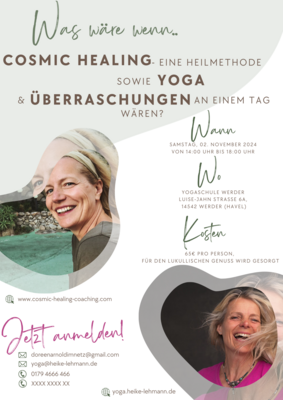 Link zu: Workshop Cosmic Healing / Yoga