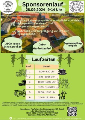 Flyer zur Veranstaltung mit weiteren Hinweisen