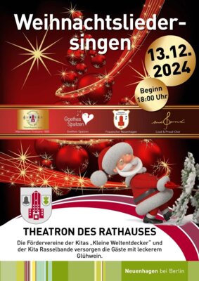 Adventssingen Plakat 2024