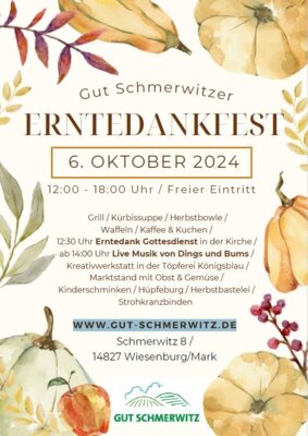Erntedankfest Gut Schmerwitz (Bild vergrößern)