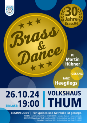 Veranstaltung: Brass und Dance Sa 26. 10. 2024