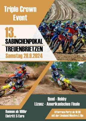 Flyer 13ter Sabinchenpokal 2024