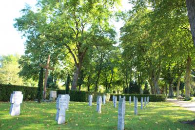 Der Ehrenfriedhof in Warin