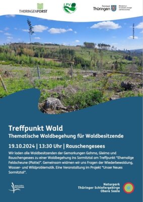 Treffpunkt Wald - thematische Waldbegehung für Waldbesitzende