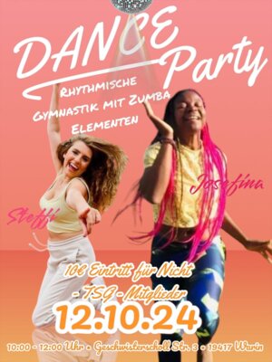 Einladung zur Dance-Party