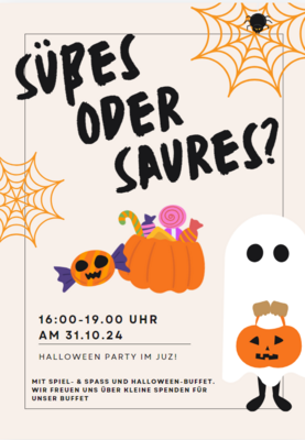 Veranstaltung: Halloween-Party Do 31.​10.​2024