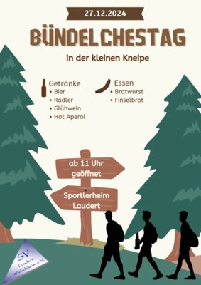 Bündelchestag im SV-Vereinsheim
