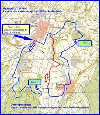 Wanderstrecke