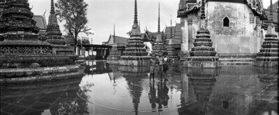 Abb. Uwe Brodmann, Bangkok,  1980er Jahre, Silbergelatineabzug auf Barytpapier, Privatbesitz (Foto: © Uwe Brodmann,  Wolfenbüttel)