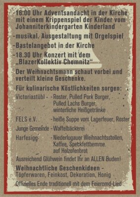 Glockenturmfest Lugau Programm