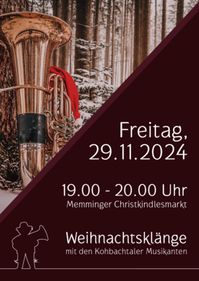 Weihnachtsklänge mit den Kohbachtaler Musikanten (Bild vergrößern)