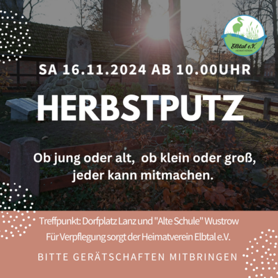 Flyer Herbstputz
