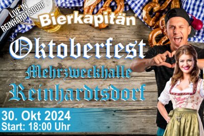 Veranstaltung: Oktoberfest Mi 30. 10. 2024