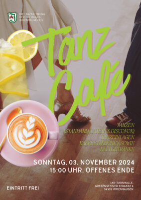 Plakat Tanz-Café