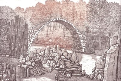 Eberhard Treppe, R85 Rakotzbrücke, Kromlau Foto: Künstler (Bild vergrößern)