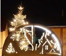 Schwibbogen Spechtshausen (Bild vergrößern)