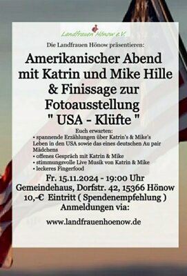 Flyer zur Veranstaltung mit weiteren Hinweisen