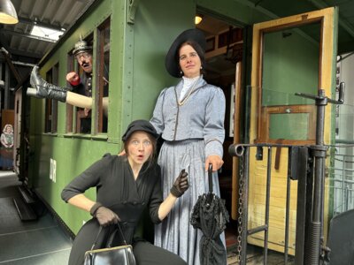 Mord in der Spreewaldbahn Foto: Museum OSL (Bild vergrößern)