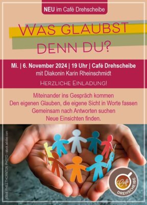 Veranstaltung: Was glaubst denn Du? Mi 06.11.2024
