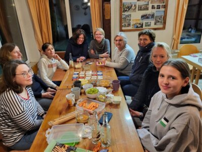 Spieleabend in der Schlehberghütte