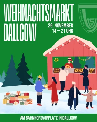 Veranstaltung: Dallgow-D&ouml;beritzer Weihnachtsmarkt am Bahnhofsvorplatz Sa 29.​11.​2025
