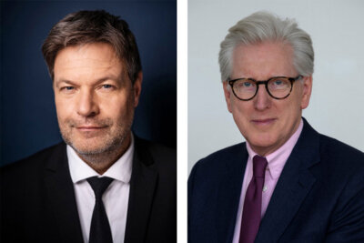 Robert Habeck und Theo Koll