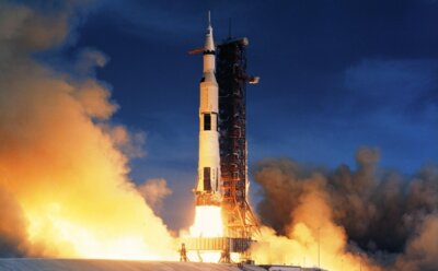 Saturn V; Bild: NASA