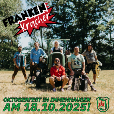 Veranstaltung: TSV Immenhausen, Abt. Fußball: Oktoberfest Sa 18. 10. 2025