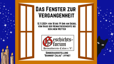 Das Fenster zur Vergangenheit