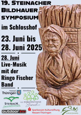 Veranstaltung: 19. Steinacher Bildhauersymposium 23.  -  28. Jun 2025