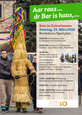 Veranstaltung: Butz in Zaisenhausen So 23. 03. 2025
