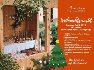 Veranstaltung: Weihnachtsmarkt St. Josefsflege So 30.​11.​2025