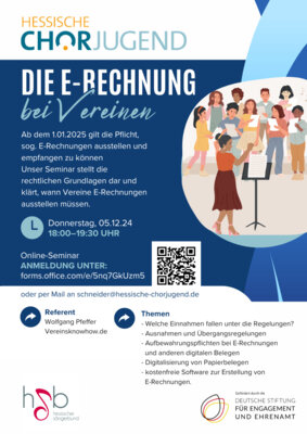 Flyer Workshop E-Rechnung