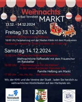 Bad Tennstedt Weihnachtsmarkt 2024