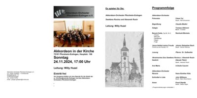 Veranstaltung: Adventskonzert in PF-Eutingen So 24. 11. 2024