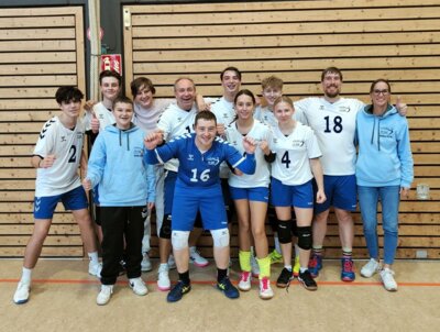 Veranstaltung: Bezirksliga Herren Nord: TV Zell a.H. Volleys Auswärtsspieltag in OG So 17. 11. 2024