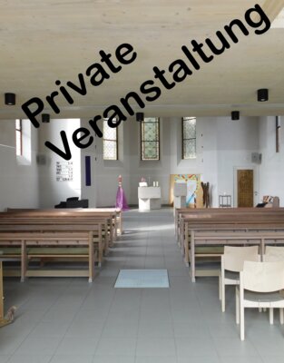 Veranstaltung: Private Veranstaltung (Taufgottesdienst) Sa 16.11.2024