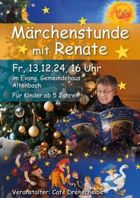 Veranstaltung: Märchenstunde mit Renate Fr 13.12.2024