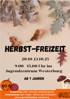 Veranstaltung: Ausgebucht!!! Herbst-Freizeit 20.  -  23. Okt 2025