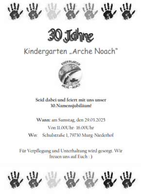 Einladung (Bild vergrößern)