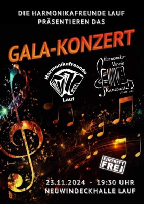 Veranstaltung: Gala-Konzert in Lauf Sa 23. 11. 2024