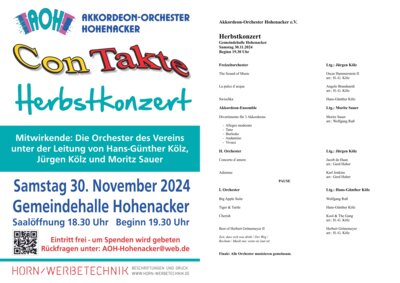 Veranstaltung: KonTakte in Hohenacker Sa 30. 11. 2024