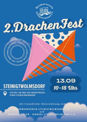 Drachenfest in Steinigtwolmsdorf